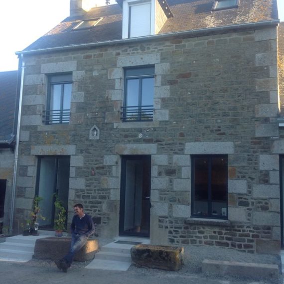 Rénovation d'une maison sur deux étages dans la campagne normande