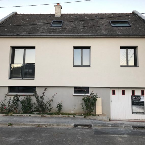 Rénovation d'une maison sur sous sol des années 70 à Vitré