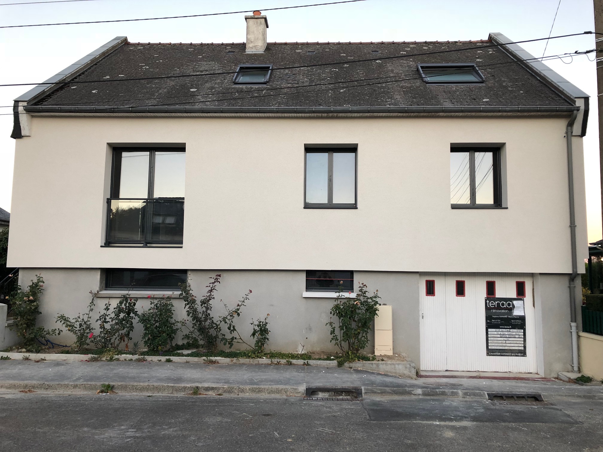 Rénovation d'une maison sur sous sol des années 70 à Vitré